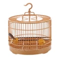 thumbnail image 2 of Jaula para pájaros, casa para mascotas, jaula para pájaros duradera, portátil para periquitos, conures, loros, 2 of 9