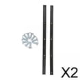 thumbnail image 1 of 2x1 Par De Rieles Para Monopatín, Cabeza Protectora Antigolpes, Tira De Goma, Pieza Para Longboard, 1 of 8