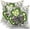 St Patricks Grey Polka Dot, variant on St Patricks Day Pillow Covers 18x18 Set of 2 Watercolor Green Lucky Clover Shamrock Grey Stripes Decorative Throw Pillow Cases Farmhouse Decoration for Sofa Couch Bed