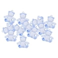 thumbnail image 5 of Abbraccia 6x12x Acrylic Faceted Bear Pram Charms Beads Pendants for DIY Blue 6 Pcs, 5 of 10