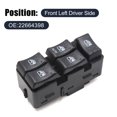 thumbnail image 2 of Unique Bargains 22664398 Left Door Electric Power Window Master Switch for saturn Ion 2003-2007, 2 of 3