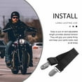 thumbnail image 4 of Boot Clip Rectangular Pants Motorcycle Gear 6Pcs 9.6X1.1X0.2In, 4 of 8