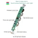 thumbnail image 4 of Probador De Voltaje, Bolígrafo De Prueba Eléctrica Función De Autoprueba Portátil 2 Métodos De Prueba Estuche De Bolígrafo Transparente Para Detección Por Inducción, 4 of 8