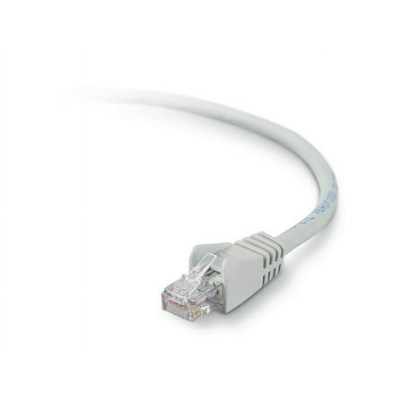 Belkin High Performance patch cable - 10 ft - gray