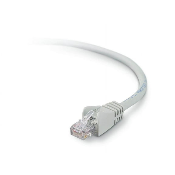 Belkin High Performance patch cable - 10 ft - gray