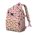 thumbnail image 2 of Cute Ladybug Students Backpack with Artistic Ladybird Print, Red Polka Dot Pattern, and Nature Insect Cartoon for s, 2 of 5