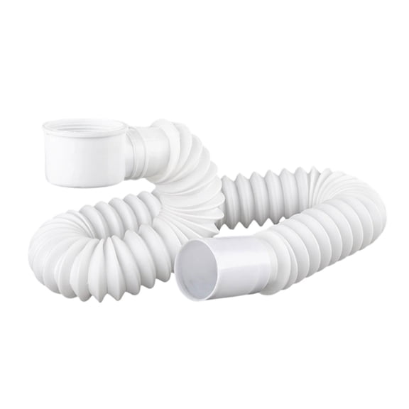 7829 Bathtub Shower Drain Pipe Low Profile Flat Shower Drain Pipe Easy Installation