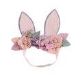 thumbnail image 3 of Sombreros para ,Accesorio de fotografía con diadema de orejas de conejo anchas para bebé,Accesorio para el cabello con orejas de conejo para bebés y pequeños,Corona de Estilo B Yuyangstore Sombreros para niños, 3 of 8