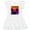 AA-White, variant on Inktastic California Sunset Vacation Beach Girls Baby Dress