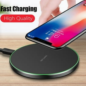 Wireless Charger With Ultra Slim UFO Shape Design Crystal Clear Fantasy Wireless Charging Pad Support Qi Enabled Smartphone(iphone X;White) Wireless Charger With Ultra Slim UFO Shape Design Crystal Clear Fantasy Wireless Charging Pad Support Qi Enabled Smartphone(iphone X;White)