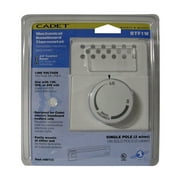 Cadet 08732 Built-In Baseboard Thermostat, White