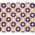 thumbnail image 4 of oneOone Tissu Flex Coton Violet Floral Bloc Matériel de Robe Tissu Imprimé Tissu au Mètre 40 Pouces de Large, 4 of 4
