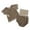 Coffee, variant on Jiilone Baby Toddler Boys Outfit Sets Girls Summer Outfits Soft Knit Short Sleeve Top With High Waist Shorts Sets Tie Casual Home Wear
