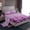 Purple, variant on jejeloiu Autumn Fall Maples Twin Sheet Sets,Orange Pumpkin Flower Twin Fitted Sheet,Rustic Floral Flat Sheet For Child,Ultra Soft Home Decor,3-Piece