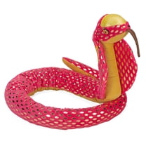 Wild Republic Foilkins Cobra, Stuffed Animal, 54 Inches, Plush Toy, Fill is Spun Recycled Water Bottles