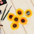 thumbnail image 1 of IDEANATEGRATE 6Ud Bang Clip De Girasol Decorativo Multicolor Con Apariencia Hermosa Y Atractiva, 1 of 6