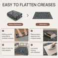 thumbnail image 4 of KUETH 2X3 Vintage Area Rugs Machine Washable Rugs for Living Room, Non Slip Flat Pile Rug with Rubber Backing, Boho Rug for Entryway Bedroom Dining Room Home Office, 4 of 12