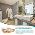 thumbnail image 4 of LOLIPPYY 1 Set Wall-Mountable Golden Aluminium Soap Dish Holder for Bathroom, 4 of 11