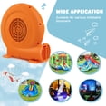 thumbnail image 2 of Topbuy Electric Air Blower Inflatable Bouncer Blower with Handle Large Air Outlet Commercial Air Blower for Inflatable Castle and Jump Slides Portable Air Pump Fan with 25FT Wire & Stakes 750Watt 1 HP, 2 of 10