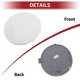 thumbnail image 5 of Tapa del gancho de remolque del parachoques del automóvil Unique Bargains No.51117378591 para BMW X5 F15 2014-2018 Blanco Montaña Nevada Plástico 1 Pcs Frontal Duradero, 5 of 7