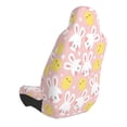 thumbnail image 2 of Balery Rabbit And Chick Pattern Car Seat Cover - Soft & Breathable Front Premium Covers with Non-Slip Protector Fits Most Automotive, Vans, SUVs, Trucks - 1 Unit, 2 of 5
