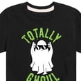 thumbnail image 3 of Instant Message - Fall - Totally Ghoul; Cool Ghost - Toddler & Youth Short Sleeve Graphic T-Shirt, 3 of 6