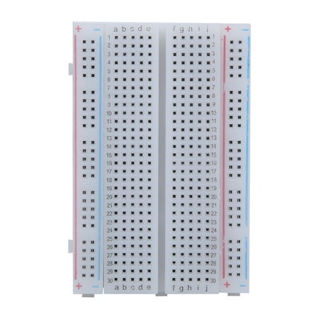 85 X 55mm Reusable 400 Holes Circuit Board Solderless Breadboard ...