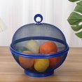 thumbnail image 1 of Fruit Fly Proof Fruit Bowl Stackable Mesh Fruit With Lid Fly Proof Fruit Large Capacity Fruit With Lid Mesh Fruit With Lid Fruit Fly, 1 of 3