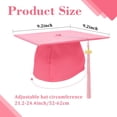 thumbnail image 3 of Graduation Cap with 2024 Tassel Black Graduation Cap Tassel for Graduation Cap 2024 for High School Bachelor Master Unisex Adult Grad Cap Graduation Cap Decorations Kit, 3 of 4