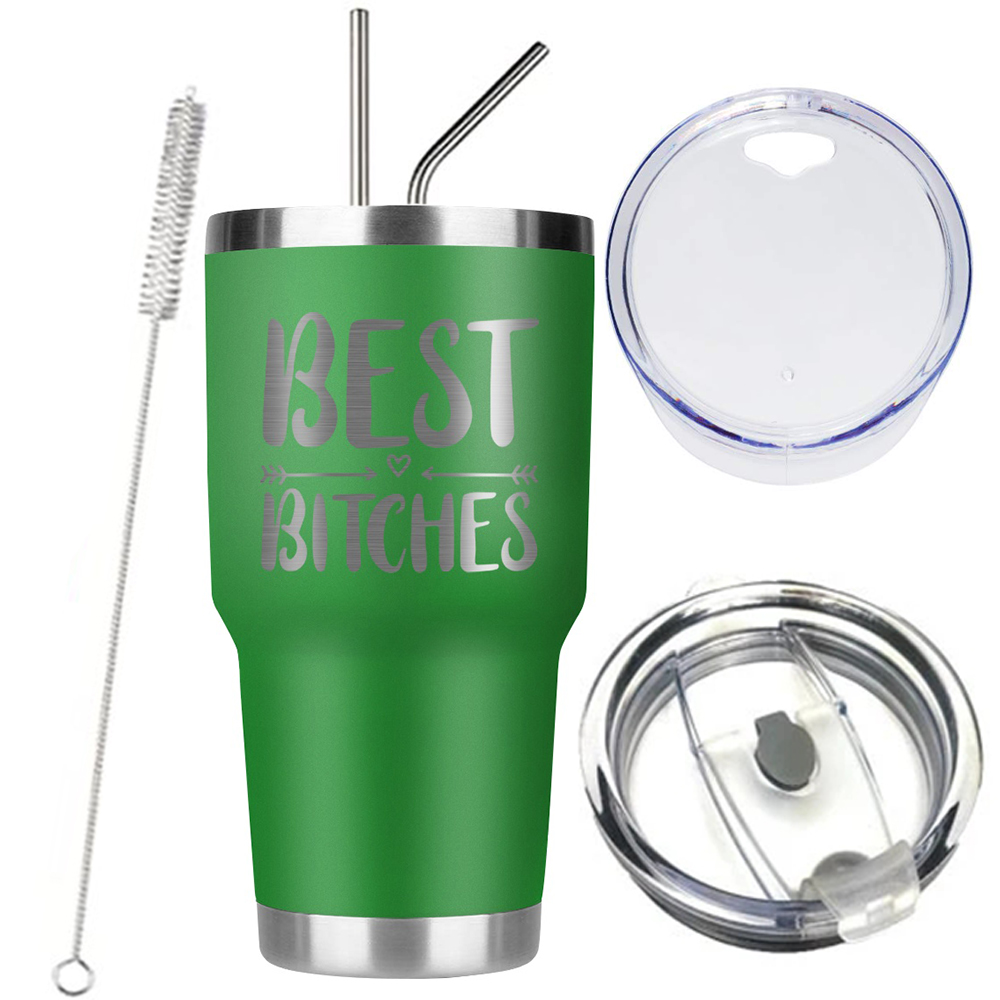 30oz Insulated Cup Stainless Steel Keep Drinks Cold & Hot Vacuum