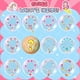 thumbnail image 4 of Set de bombas de baño con unicornio y pulsera para niñas de 3 a 8 años, 4 of 7