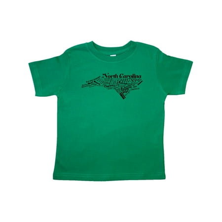 

Inktastic North Carolina Word Salad Gift Toddler Boy or Toddler Girl T-Shirt