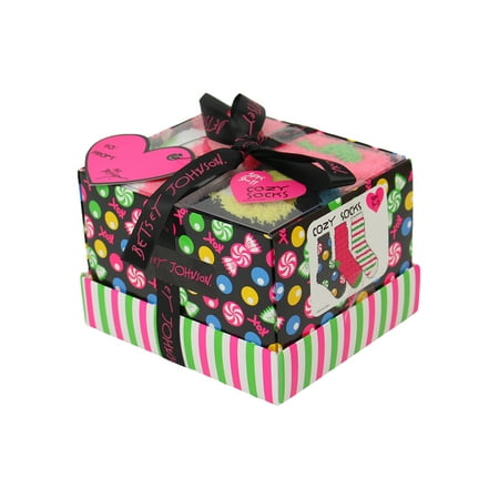 Betsey Johnson Sock Gift Box, 3 Pack