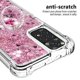thumbnail image 3 of Funda para Xiaomi Redmi Note 11 4G/Note 11S 4G con Brillo Líquido Flotante, Purpurina, Parachoques y Anillo Giratorio Soporte, 3 of 5