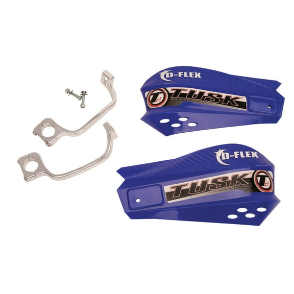 Tusk MX D-Flex MC Handguards Blue