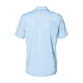 thumbnail image 2 of Adidas - Diamond Dot Print Polo - A498 - Glow Blue/ White/ Navy - Size: M, 2 of 2