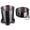 C, variant on Stainless Steel Collapsible Foldable Cup with Lid and Keychain for Travel Camping Hiking Biking Daily Use