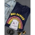 thumbnail image 3 of Hug Dealer Cute Bear Shaped T-Shirt Women -Smartprints Designs, Female Large, 3 of 4