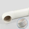 thumbnail image 2 of Offset Toilet Flange Extension Drain Pipe Systems Extension Drain Pipe for Plumbing Drainage Systems 20cm, 2 of 9