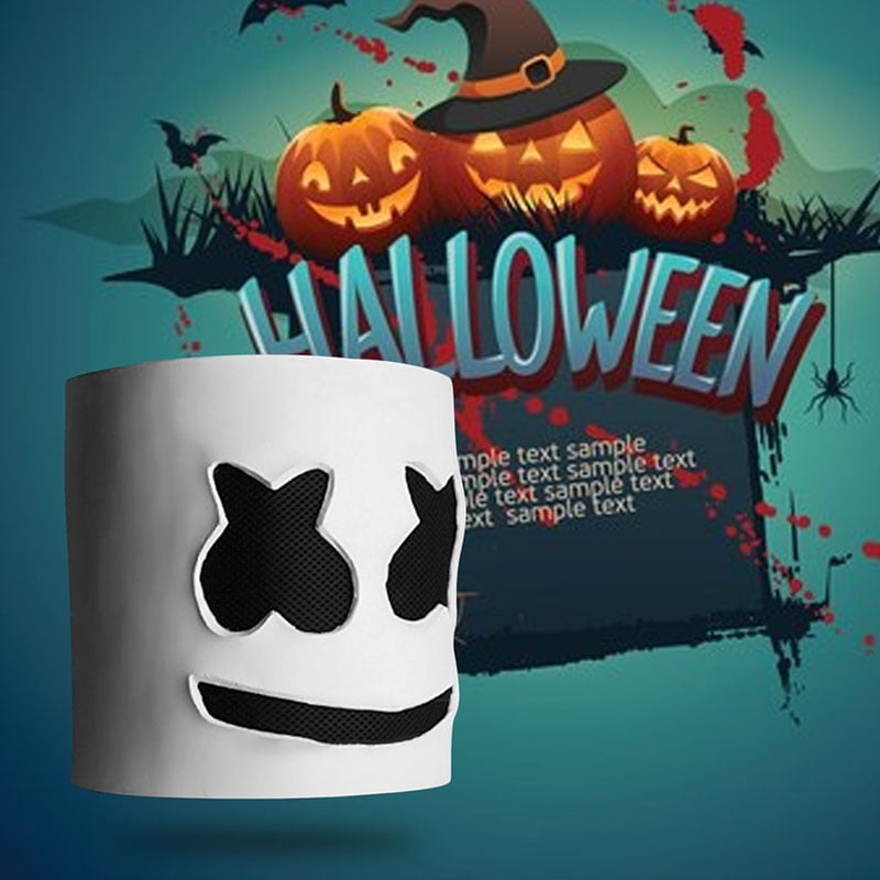 Buy Easter Marshmallow Dj Helmet Adult Dj Marshmello Mask Easter