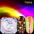 thumbnail image 5 of Polvo para uñas, polvo que cambia de color, polvo de espejo, accesorios para decoración de uñas, 6 piezas de esmalte de uñas, 5 of 5