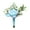Sky Blue, variant on Reduced!VOYOAO Wedding Boutonniere Groom Flower Buttonholes Groomsmans Prom Party Suit Decoration Anniversary Accessories for Men