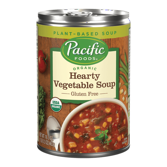 Pacific Foods - Soup Hearty Vegetable - Case Of 12-16.3 Oz