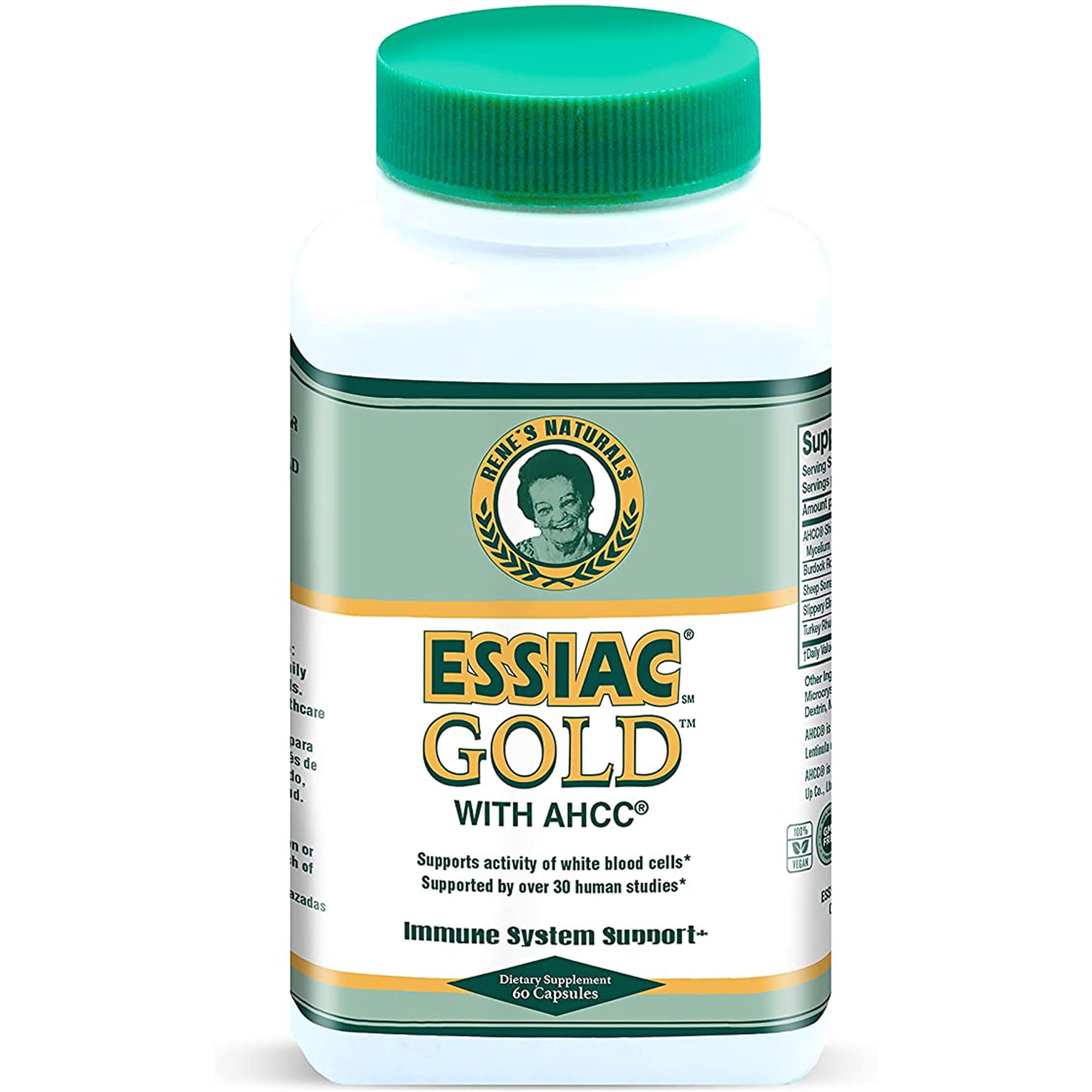 ESSIAC Gold with AHCC 500MG 60 Capsules