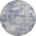 thumbnail image 2 of Addison Rugs Mayfield Premium Machine Washable Transitional Abstract Denim Round Rug, 8' x 8', 2 of 6