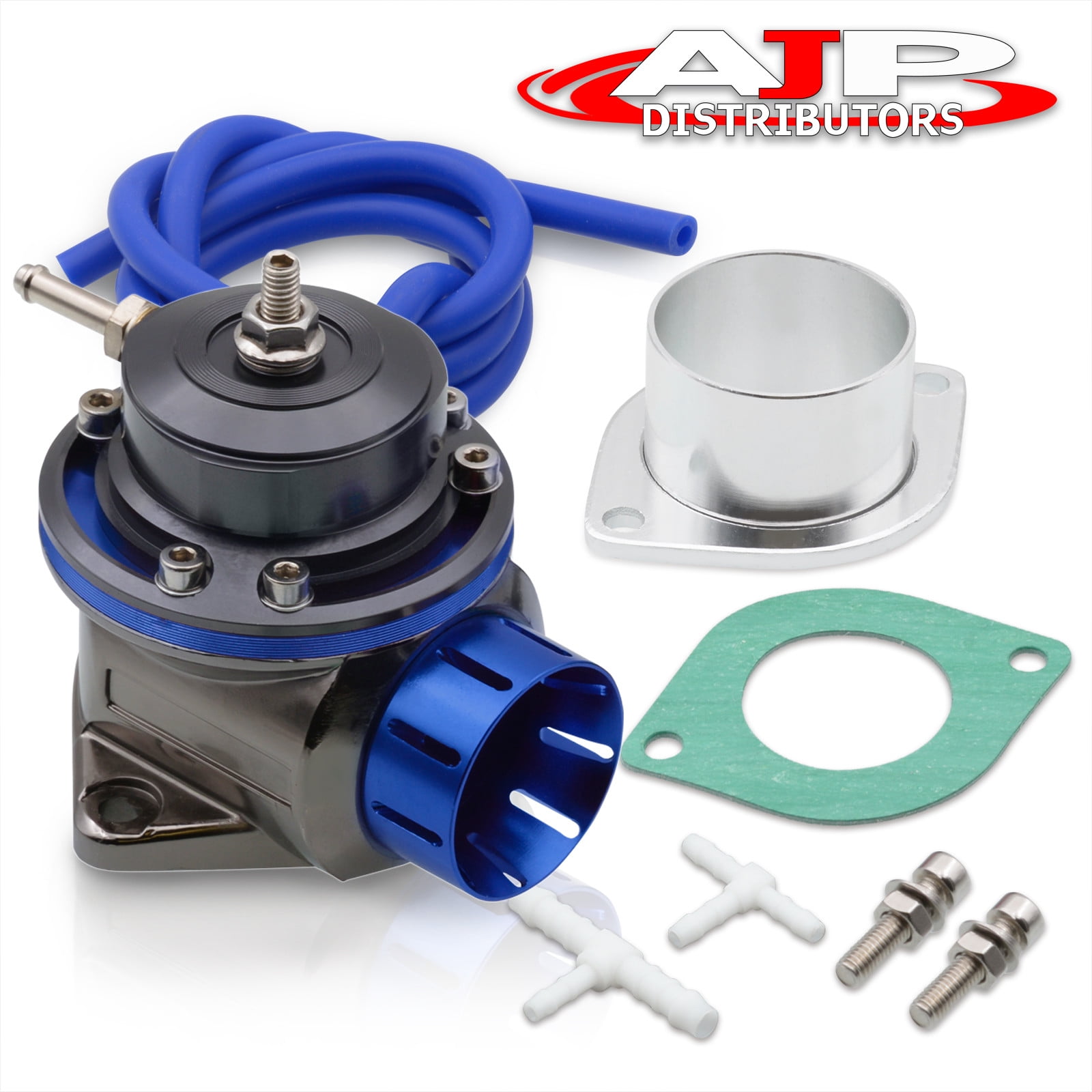 AJP Distributors Upgrade JDM Universal Blue Lip Aluminum Billet Turbo