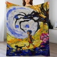 thumbnail image 5 of Coraline Luxury Flannel Blanket - Super Soft Anti-Static Plush Warm Blanket for Sofa Bed - Extra Large Cozy Blanket for Men and Women, Home Decor Gift., 5 of 10