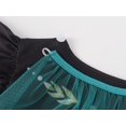 thumbnail image 4 of Vestido de princesa reina de las nieves WonderBabe con capa, tallas 7-8, 4 of 6