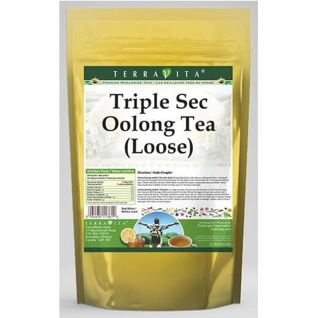 Triple Sec Oolong Tea (Loose) (4 oz, ZIN: 535834) (Best Triple Sec Drinks)