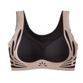 thumbnail image 2 of Fancifize Women's Smoothing Bras Seamless Stretch Wireless Lightly Lined Comfort Bra Womens Support Push Up Bralettes, 2 of 3